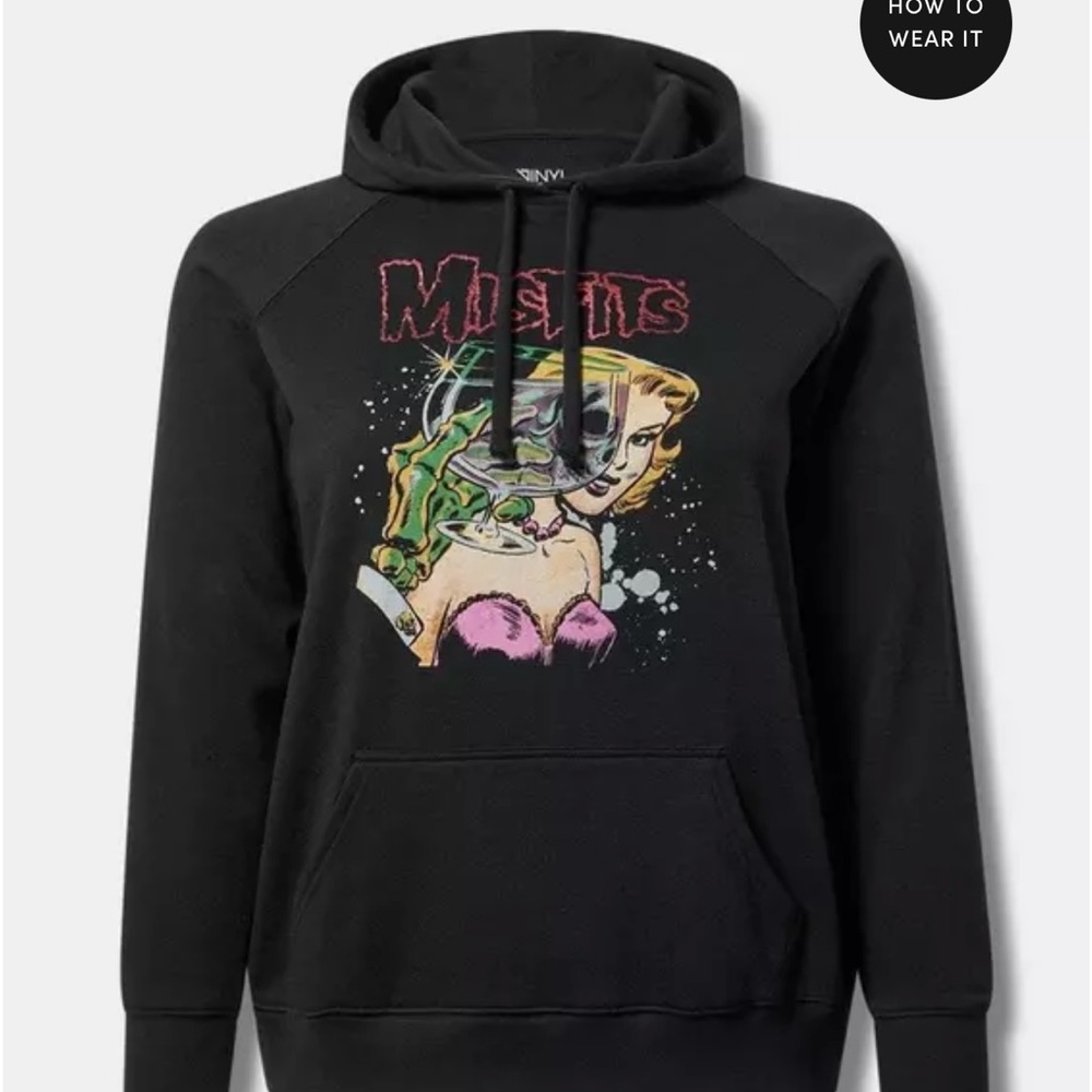 Super cute Misfits hoodie sweater..